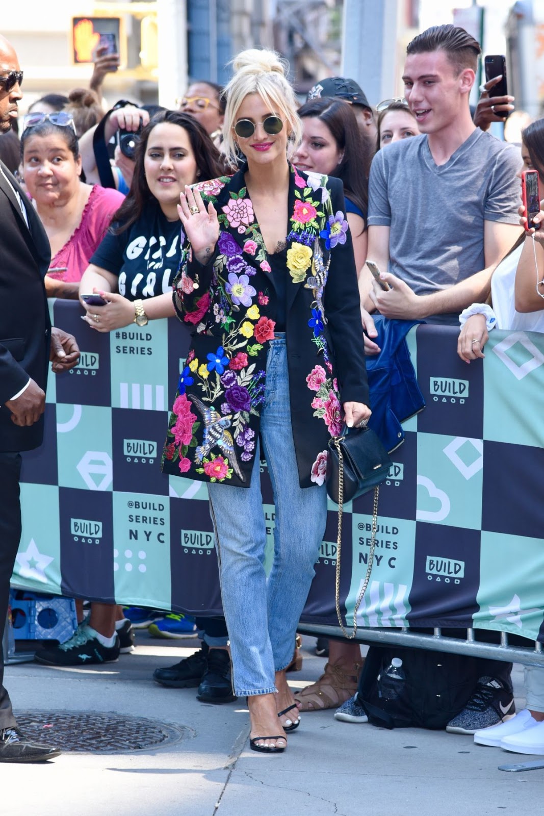 Ashlee Simpson at AOL Build Speaker Series in New York, 09.05.2018