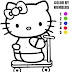 Coloriage Magique Hello Kitty