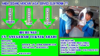 Jasa Service Mesin Cuci Wilayah Sidoarjo 