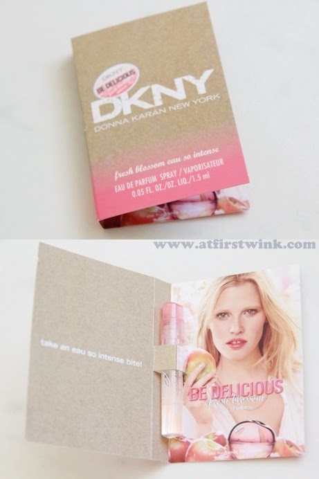DKNY fresh blossom eau so intense eau de parfum sample