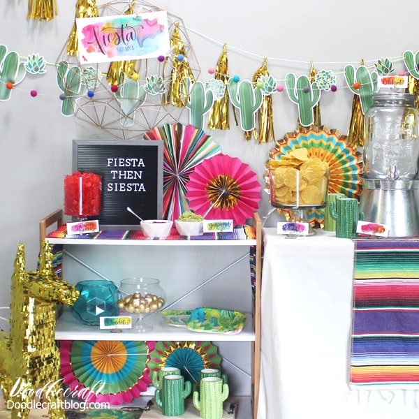 Host a fiesta party with supplies, decorations and ideas from Oriental Trading.