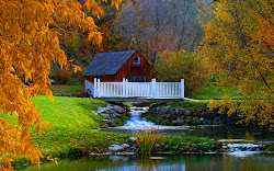 autumn hd wallpapers desktop fall season peaceful country scenery pretty utah farm cottage ranch conrad bridge hampshire