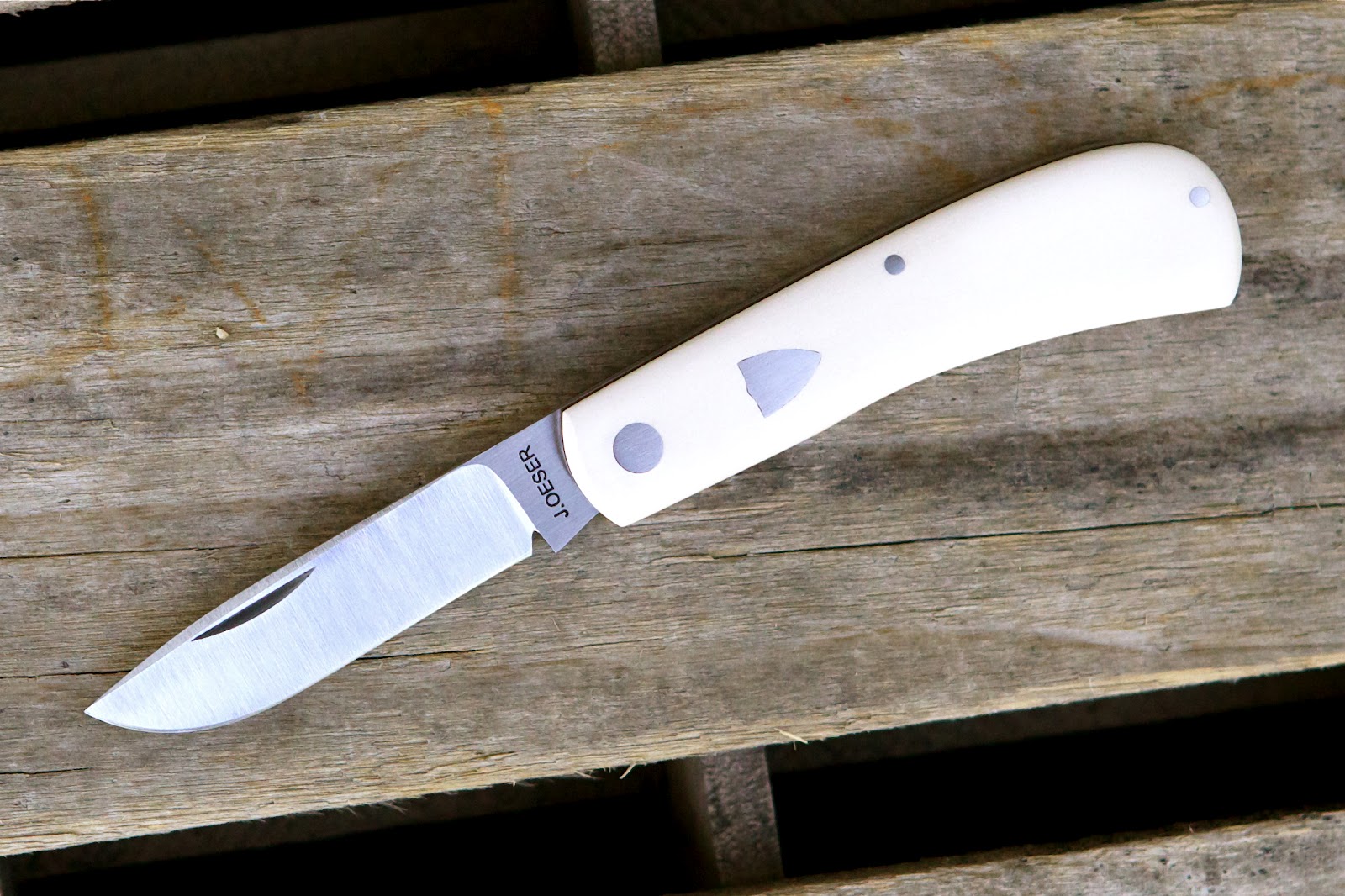 J. Oeser Knives Workhorse Sodbuster slip joint.