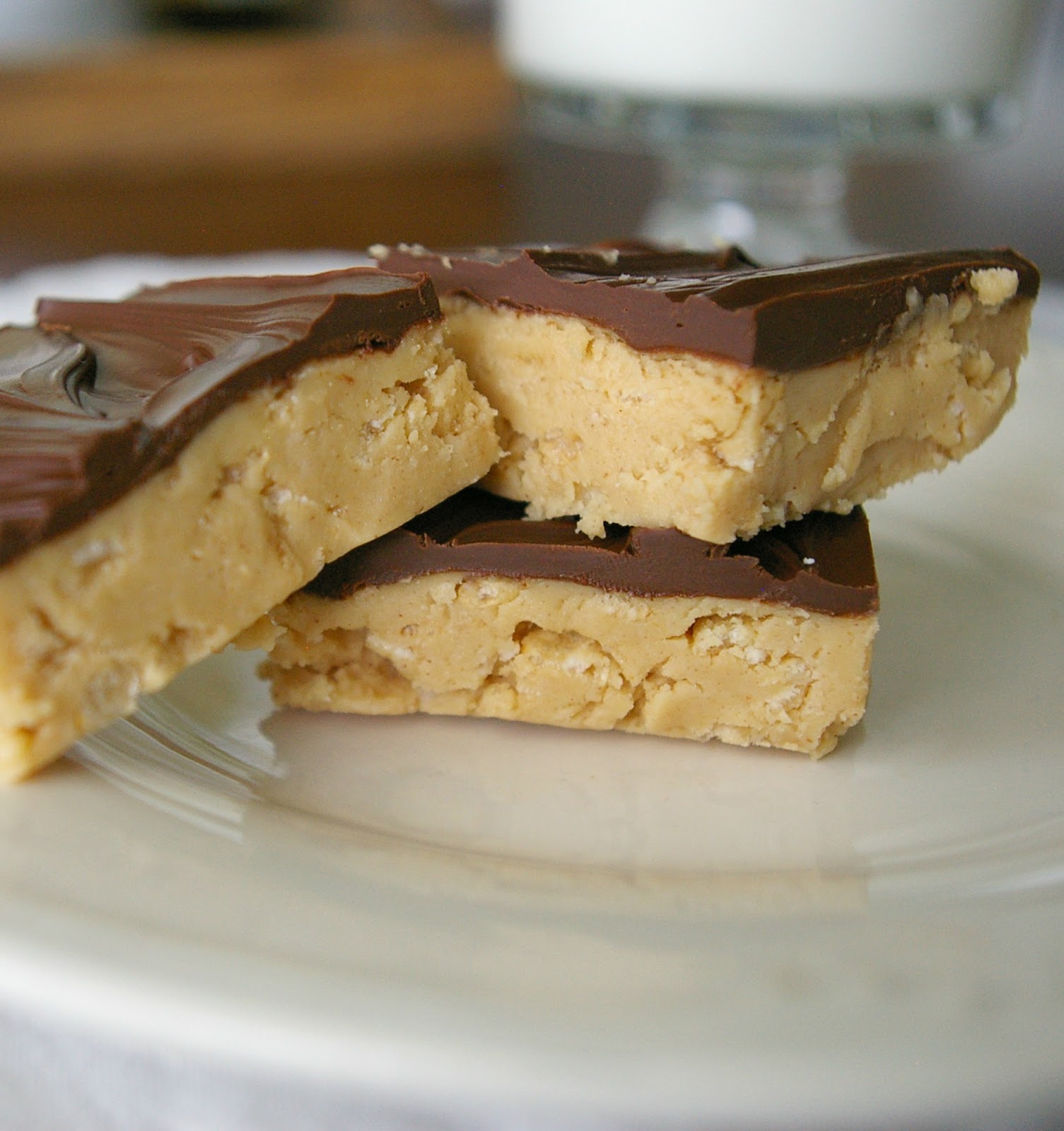Emmy in her Element School District Peanut Butter squares