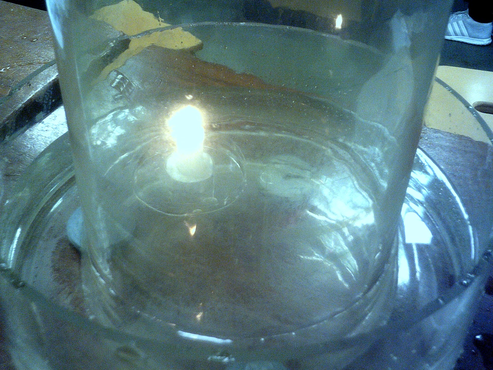 wigton physics Controversial candle and bell jar experiment