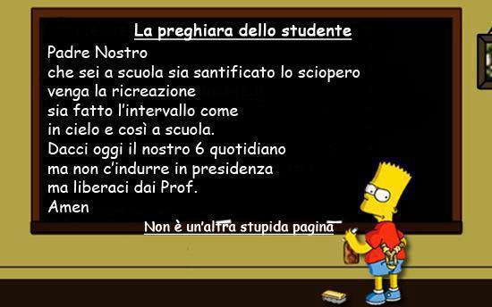 Prendiamola a ridere: Rito scaramantico dello studente