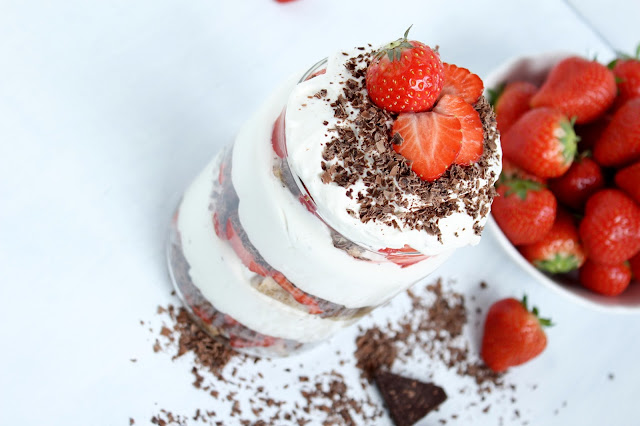 Rezepte mit Herz: Erdbeer - Tiramisu - Trifle