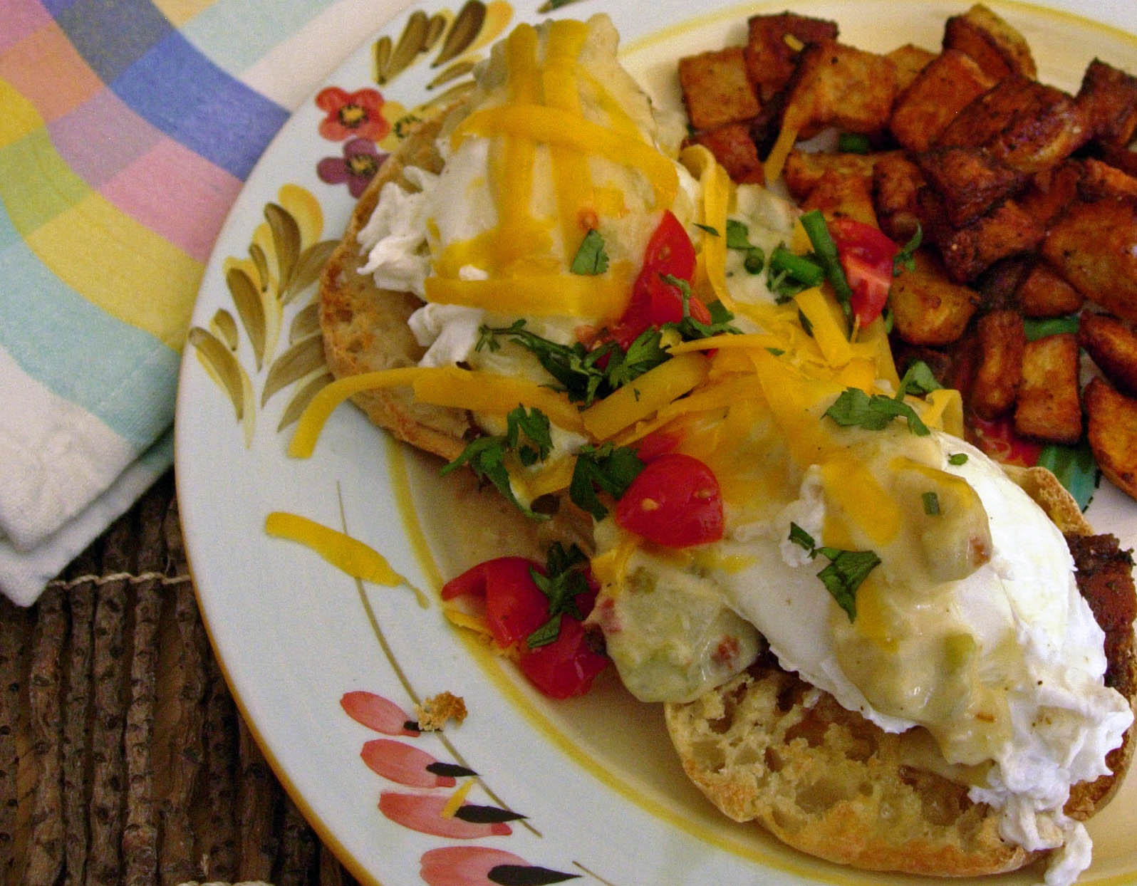 Green Chile Poached Eggs with Bacon and Cheddar This Is How I Cook