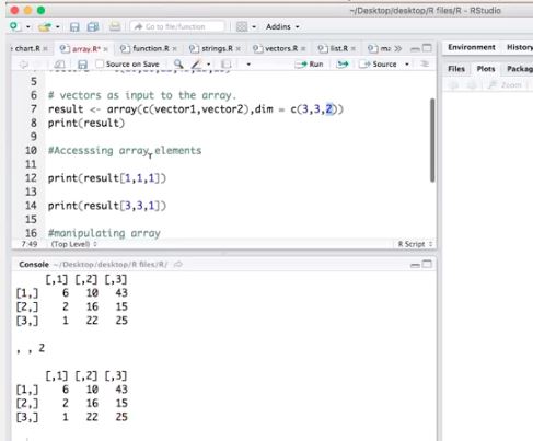 Array, Strings and Functions in R Languages ~ Computer Languages