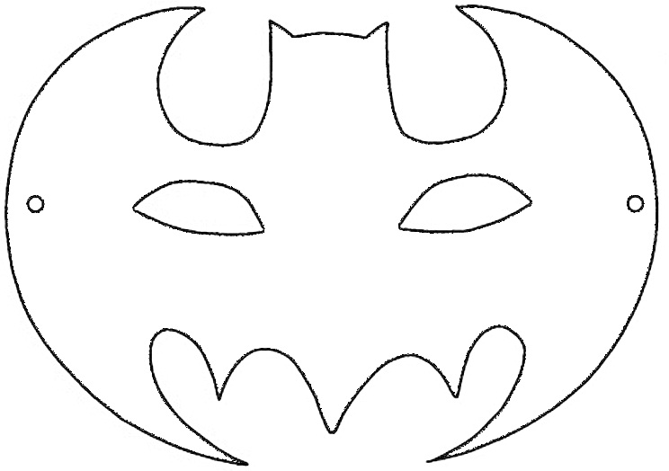 PARAÍSO DO EDUCANDO: Máscara do Batman