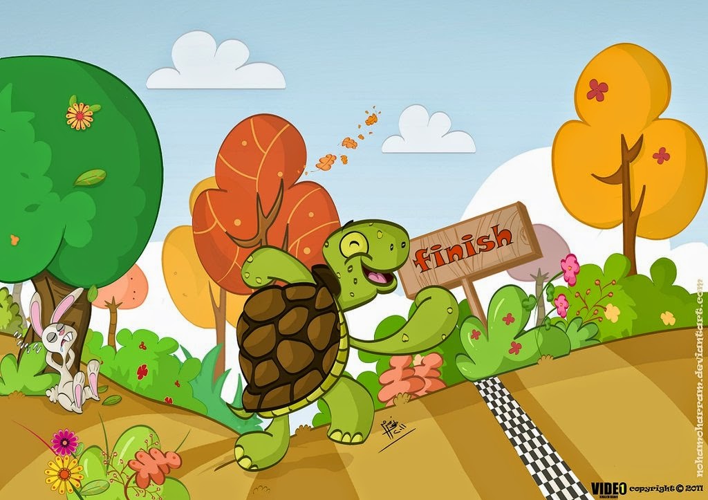 clipart tortoise and the hare - photo #7