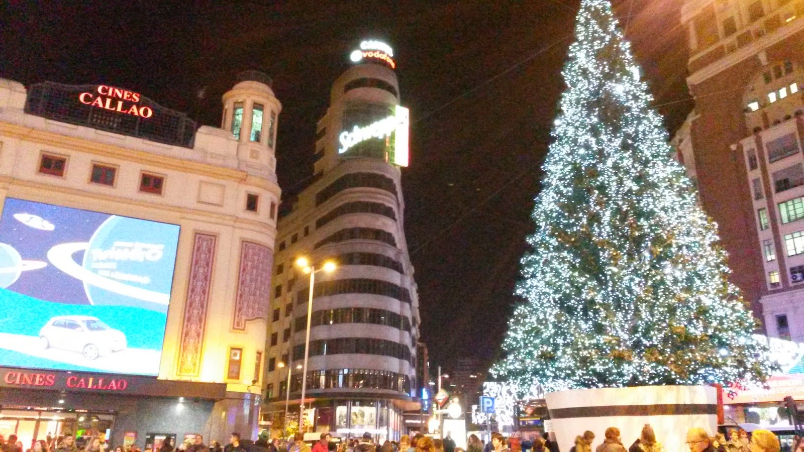 Árbol de Navidad de Plaza de Callao.