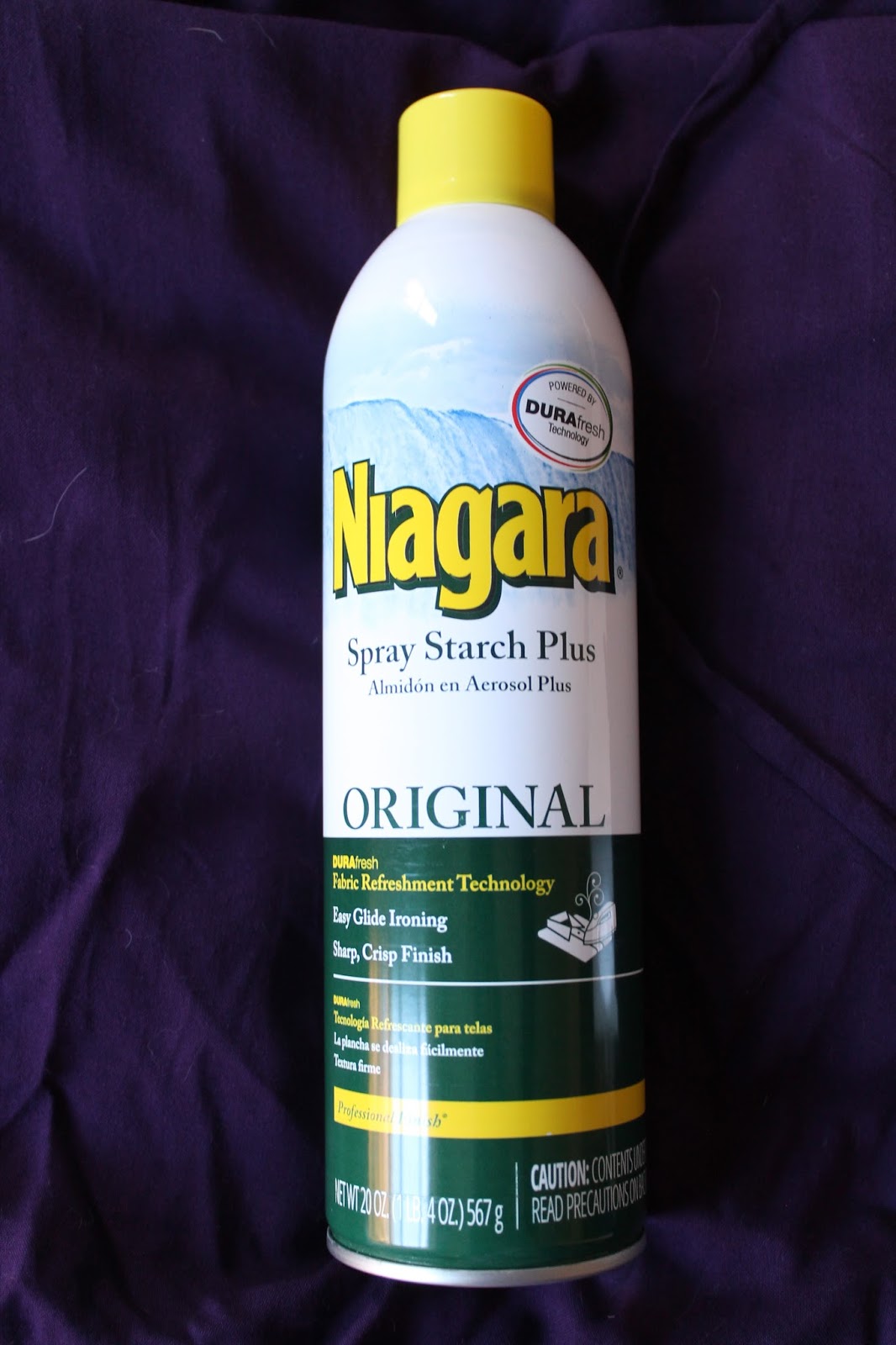 Niagara Aerosol Spray Starch Plus, Heavy, 20 oz