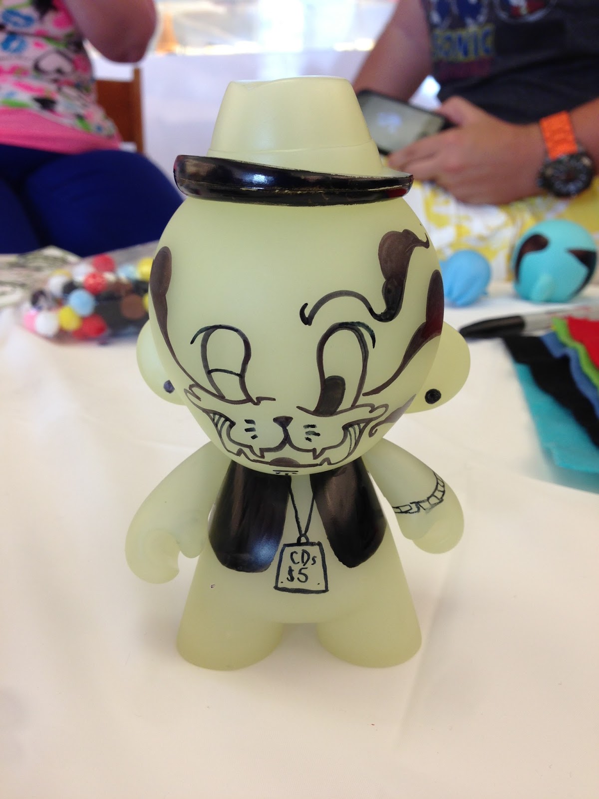 Pac23 BlogLobLaw Customs at Kidrobot Munny Munth Event