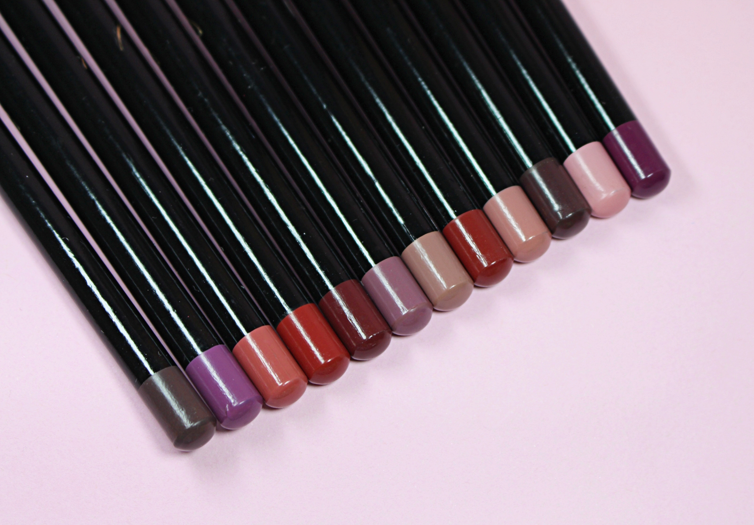 Niceface 12 Colors Nude Lip Pencil Set Review Swatches January Girl