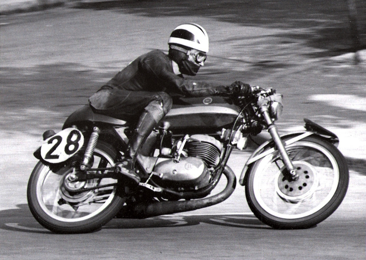 Vintage Motorcycle Racer 103
