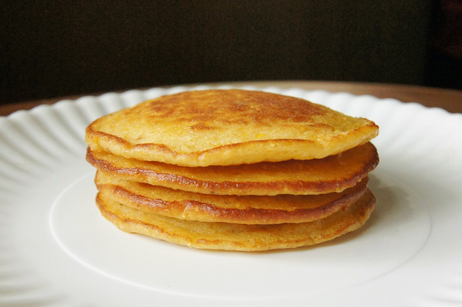 Baked Sunday Mornings Cornmeal Griddle Cakes