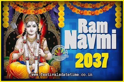 2037 Ram Navami Pooja Date & Time, 2037 Ram Navami Calendar