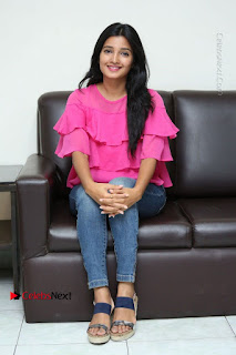 Telugu Actress Deepthi Shetty Stills in Tight Jeans at Sriramudinta Srikrishnudanta Interview  0056