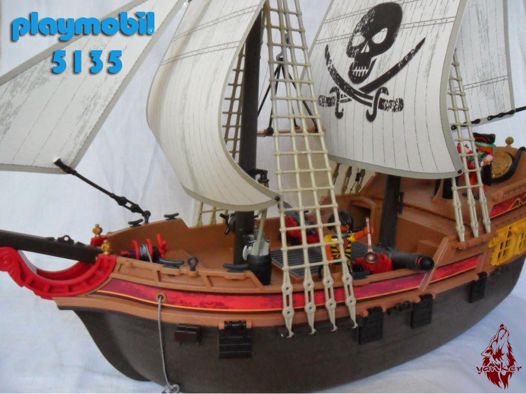 kasket lejlighed Forhøre Estante do Yanker: Playmobil 5135 – Pirate Ship – Parte 1