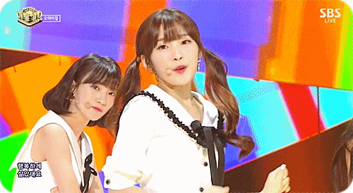 오마이걸 인기가요.gif | 인스티즈