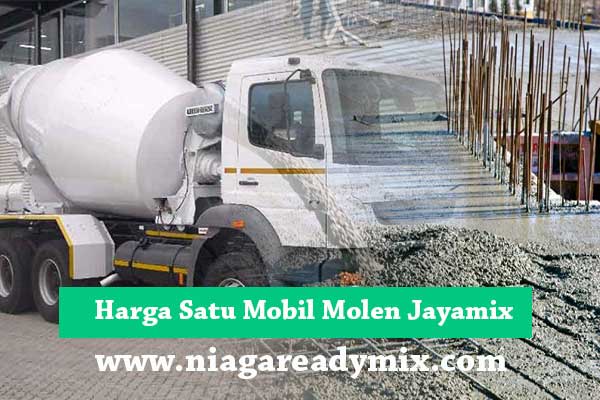 Harga Satu Truck Mobil Molen Beton Jayamix 2018