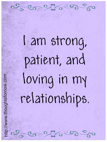 Affirmations for Relationships