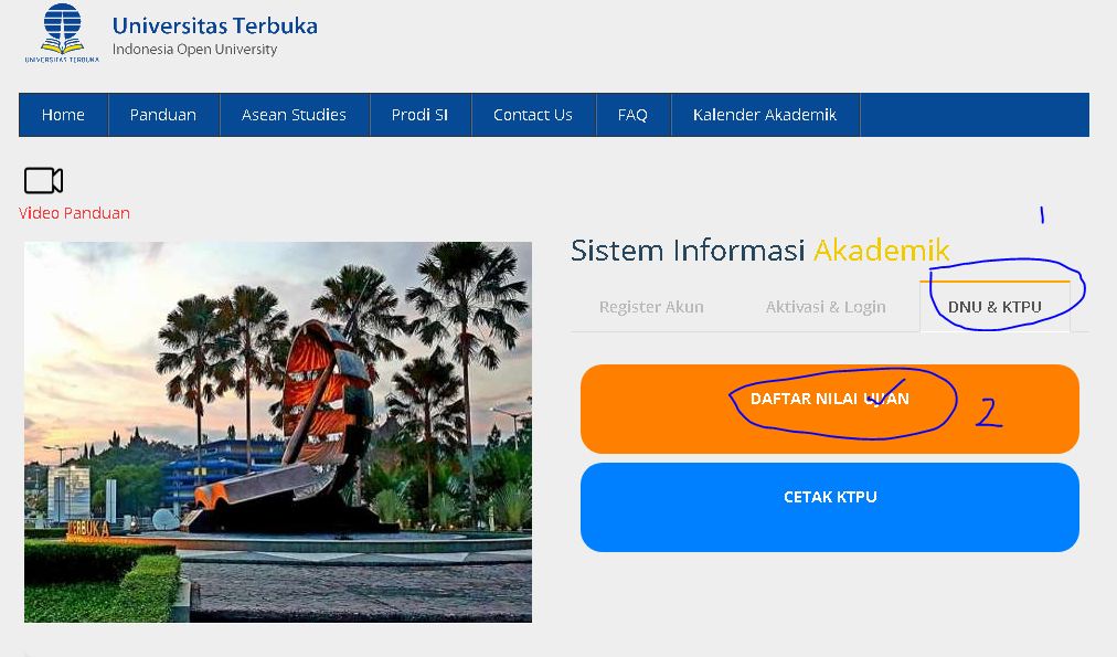 Cara Cek Nilai UT Universitas Terbuka Secara Online 2020