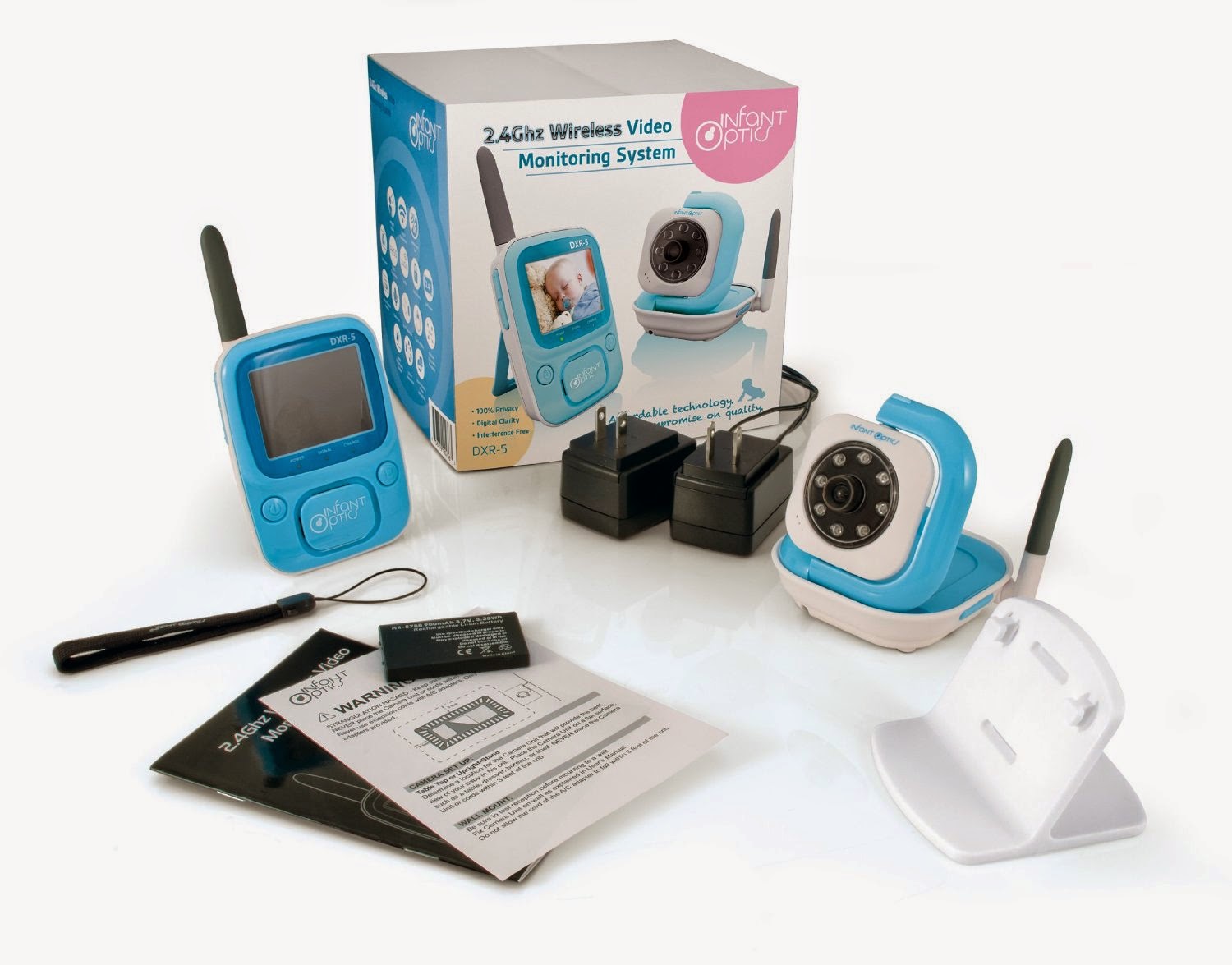 Infant Optics DXR5 2.4 GHz Digital Video Baby Monitor with Night Vision