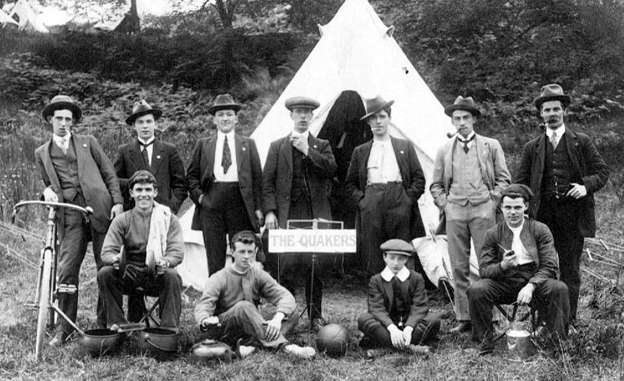 Tour Scotland Old Photograph The Quakers Perth Perthshire Scotland