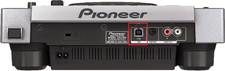 Cdj player pioneer 850 suport usb