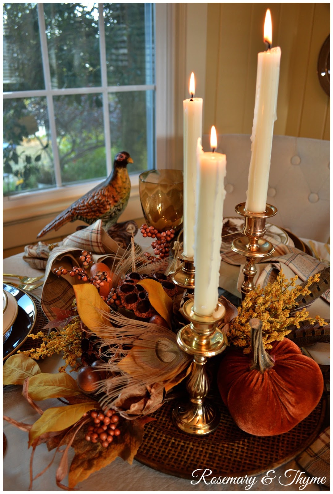 Rosemary & Thyme: A Woodland Tablescape