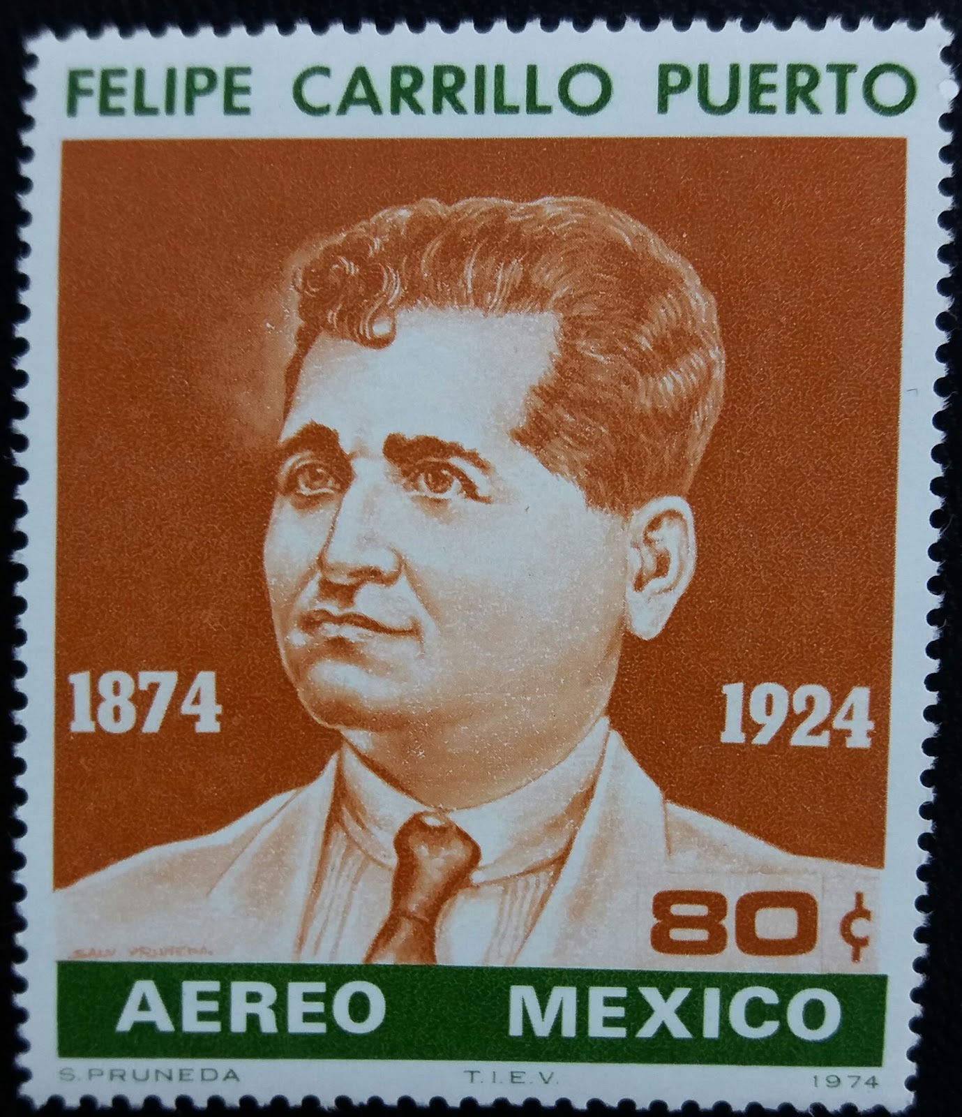 El maestro Efeméride Filatélica Felipe Carrillo Puerto 180103 El maestro Efeméride Filatélica Felipe Carrillo Puerto 180103