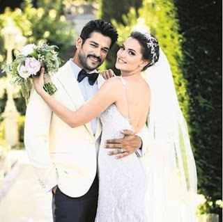 Burak Özçivit and Fahriye Evcen got married!