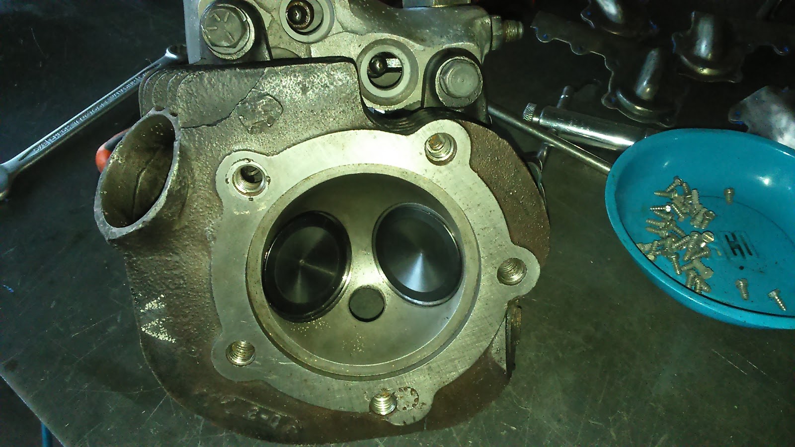 WORKING CLASS MOTORCYCLES. Monster Knucklehead under construction