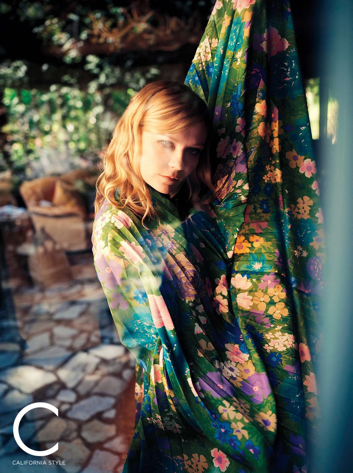 Kirsten Dunst poses for C California Style October 2017