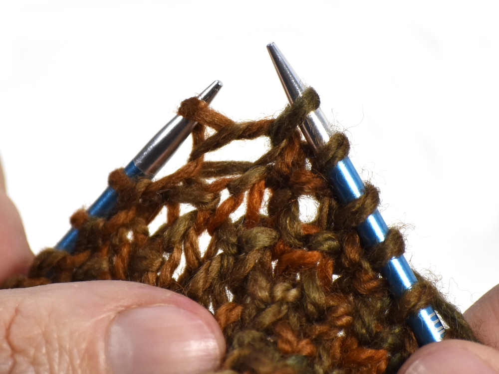 Knitters Pride: Tutorial: How to Knit Brioche Into The Row Below