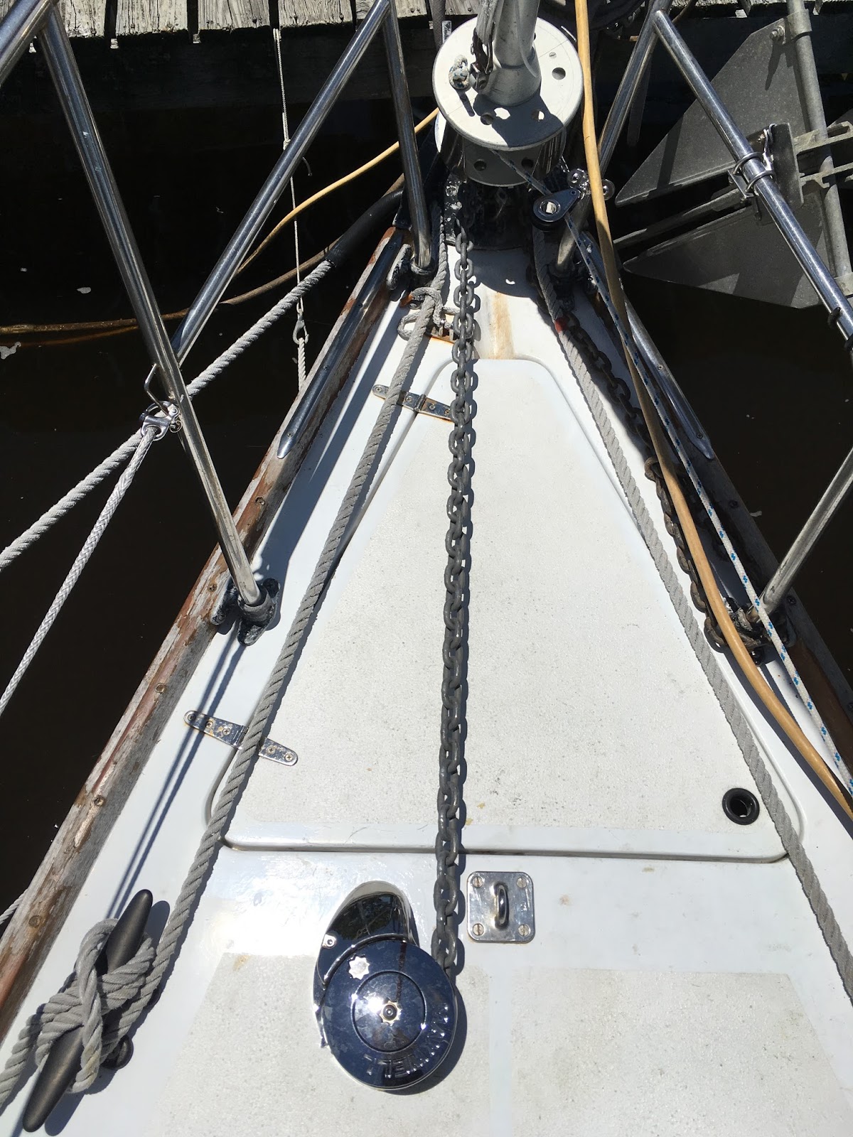 s v johanna windlass installation s v johanna windlass installation