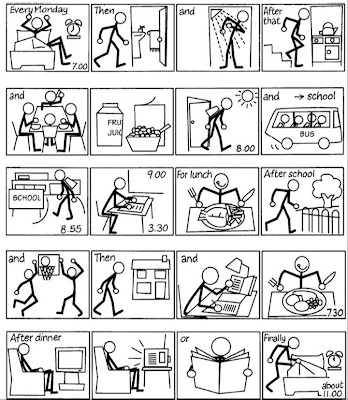 Outside My Classroom: Written production practice: Routines II