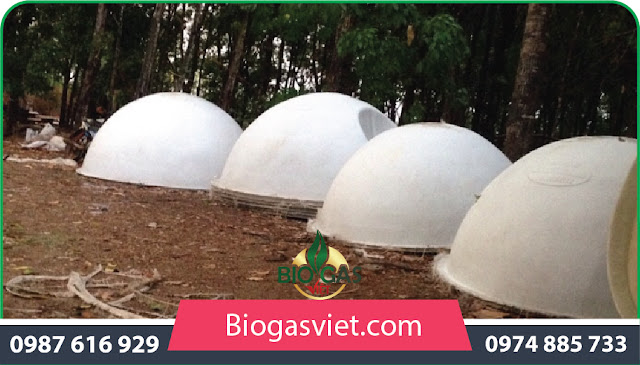 hầm bể biogas chất liệu nhựa composite