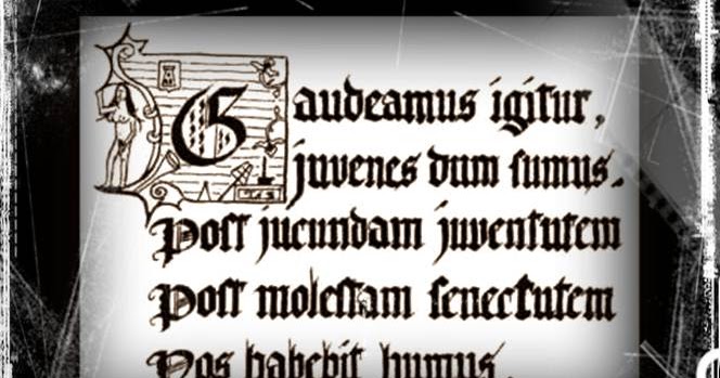 Versuri Gaudeamus igitur - text in limba romana si latina. - Vedete Blog