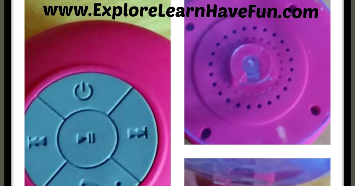 Explore Learn Have Fun! Bluetooth Shower Speaker SpeakStick Review