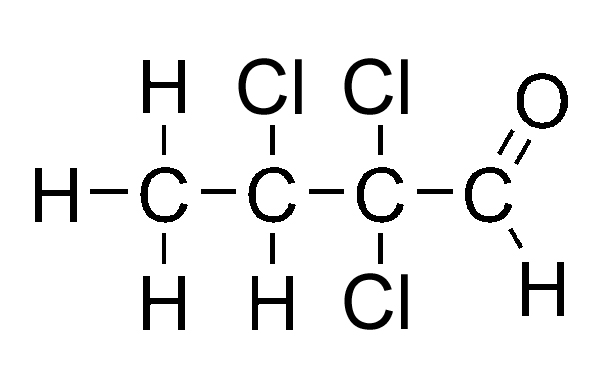 α，α，β-Trichloro-n-butyraldehyde α，α，β-三氯丁醛 CH3CHClCCl2CHO