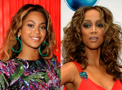 Models In The World: Tyra and Beyoncé look alike o.O