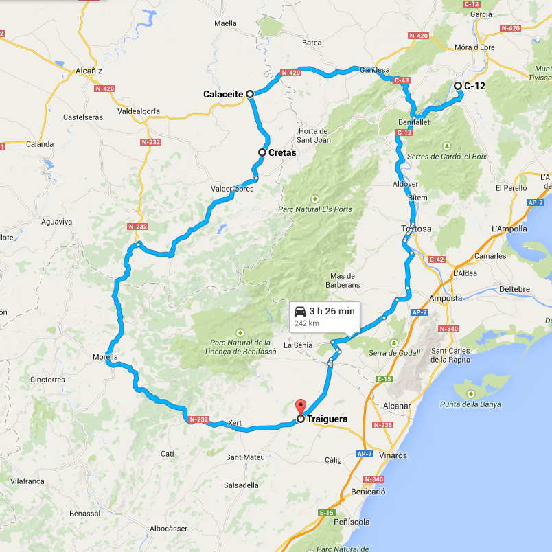 Rutas por España - Blogs de España - Miravet - Calaceite - Cretas (8)