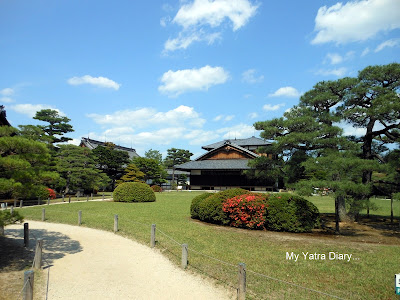 Honmaru garden - Nijo Castle in Kyoto, Japan