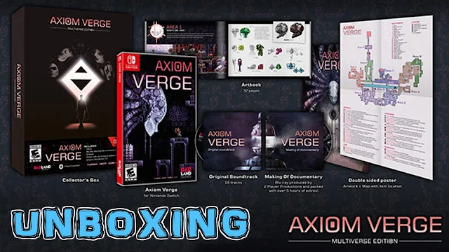 Unboxing Axiom Verge Multiverse Edition