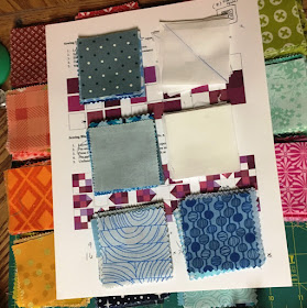 Happy Quilting: Scraptastic Stars for my Leader and Ender WIP