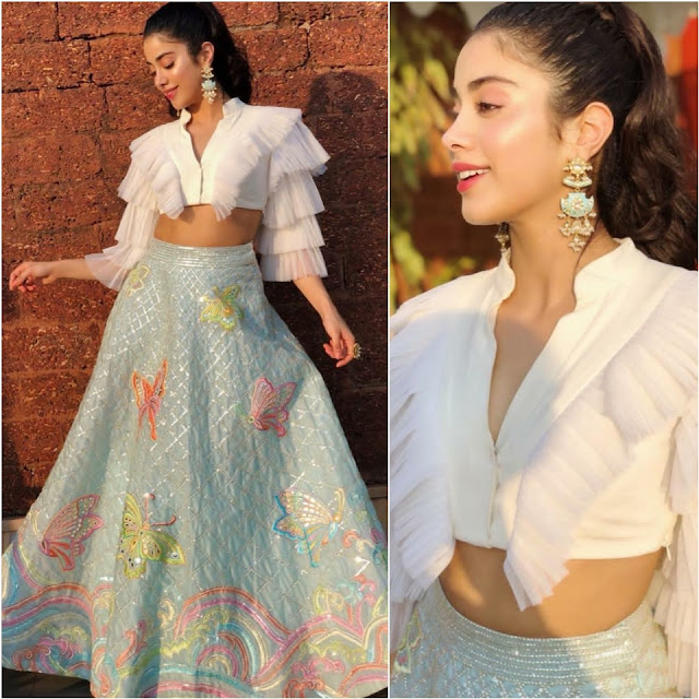 Janhvi Kapoor Wearing Abu Jani Sandeep Khosla