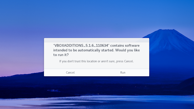 Instalar Guest Addition para Apricity OS en VirtualBox